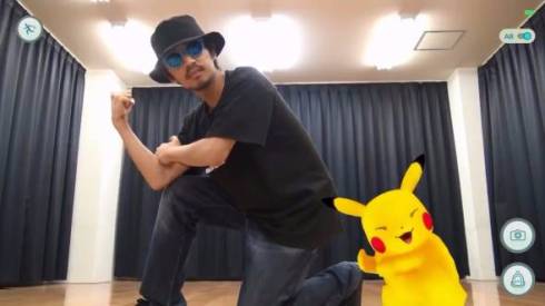 ピカチュウと踊ってみた　MMD