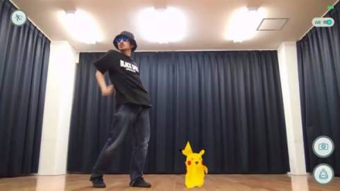 ピカチュウと踊ってみた　MMD