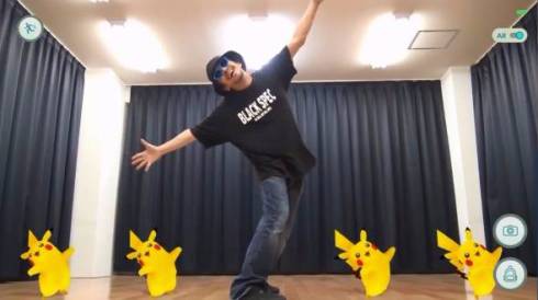 ピカチュウと踊ってみた　MMD