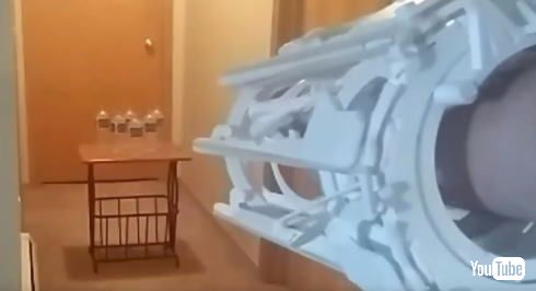 輪ゴムガトリングガン
