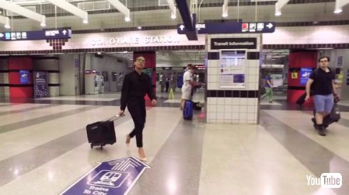 Modobag クラウドファンディング 乗れる 電動 スーツケース