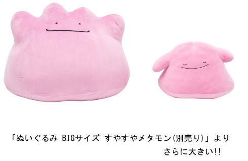 【激レア】ポケモンセンター限定　超ビッグサイズもっちりぬいぐるみ　メタモン ポケモン公式 على X: 