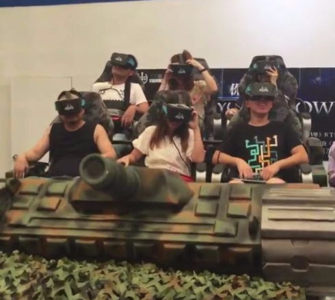 ChinaJoy 2016 Hero Dream 乗り物 VR 中国