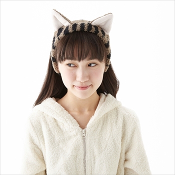 猫の胸毛タオル