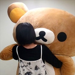 リラックマ実物大ぬいぐるみ