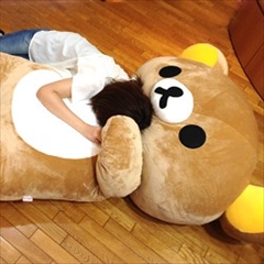 リラックマ実物大ぬいぐるみ