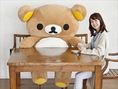 リラックマ実物大ぬいぐるみ