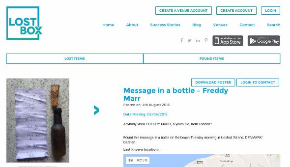 イギリスのwebサイトLostbox