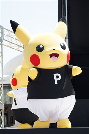 ピカチュウ大量発生中