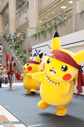 ピカチュウ大量発生中