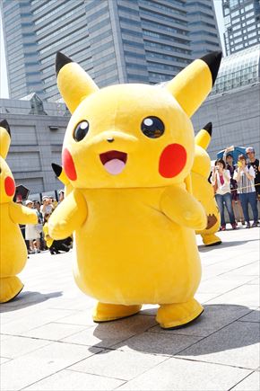 ピカチュウ大量発生中