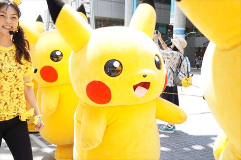 ピカチュウ大量発生中