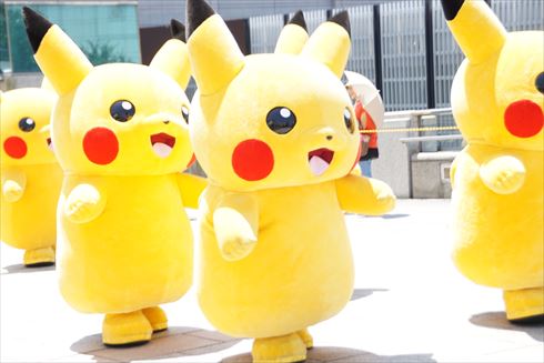 ピカチュウ大量発生中