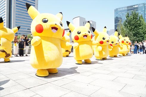 ピカチュウ大量発生中