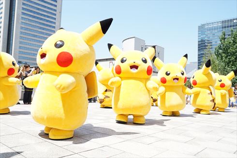 ピカチュウ大量発生中