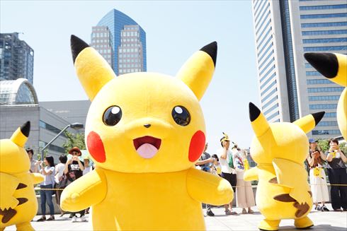 ピカチュウ大量発生中