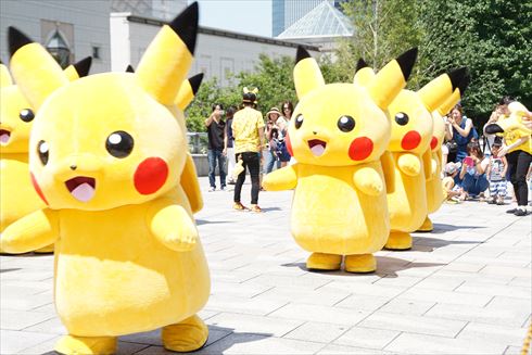 ピカチュウ大量発生中