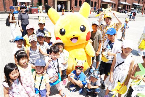 ピカチュウ大量発生中