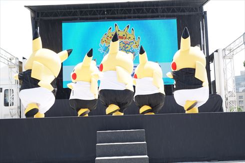 ピカチュウ大量発生中