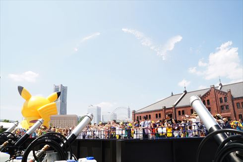 ピカチュウ大量発生中