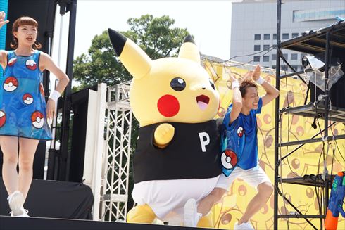 ピカチュウ大量発生中