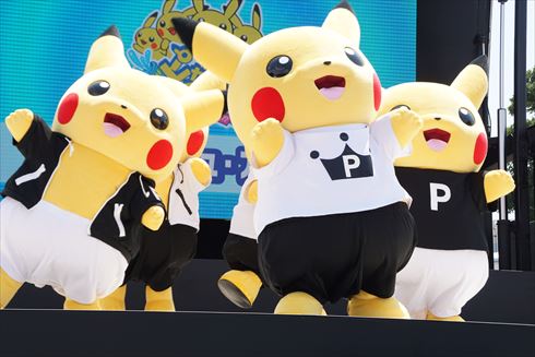 ピカチュウ大量発生中