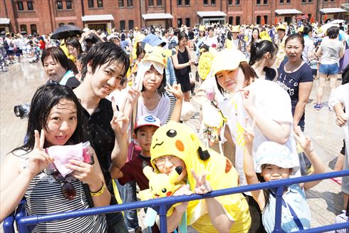 ピカチュウ大量発生中