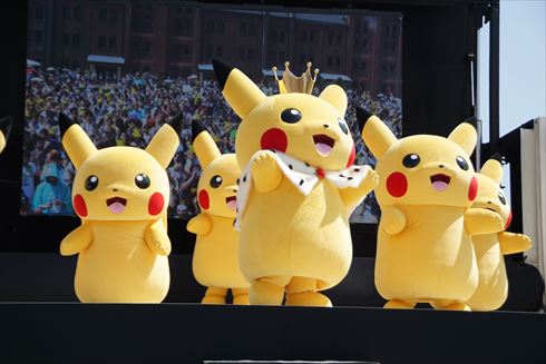 ピカチュウ大量発生中