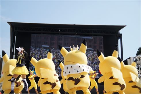 ピカチュウ大量発生中