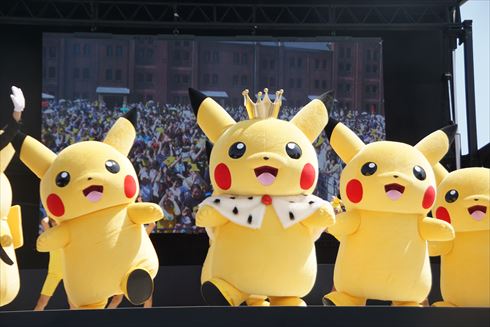 ピカチュウ大量発生中