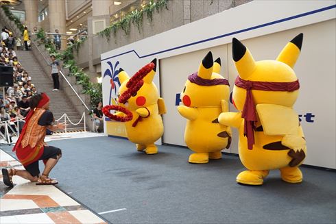 ピカチュウ大量発生中