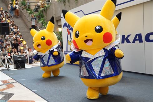 ピカチュウ大量発生中