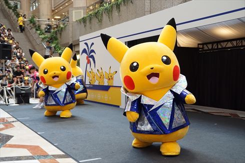 ピカチュウ大量発生中