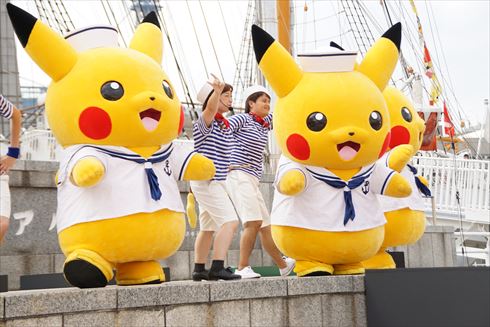 ピカチュウ大量発生中