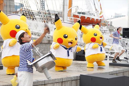 ピカチュウ大量発生中