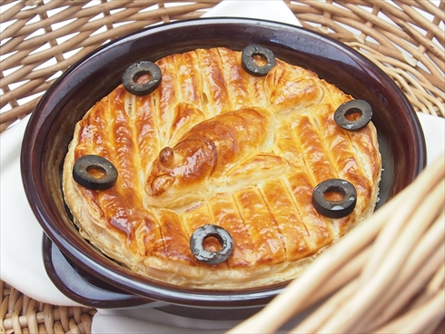 ニシンとカボチャのパイ