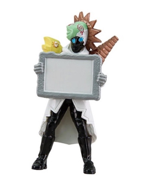 画材を持ったキュビちゃん