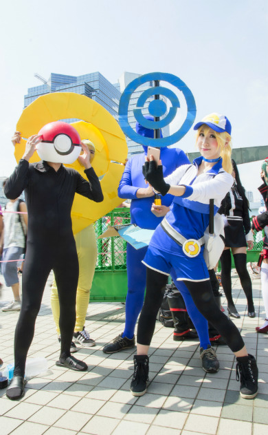 コミケ「ポケモンGO」コスプレ