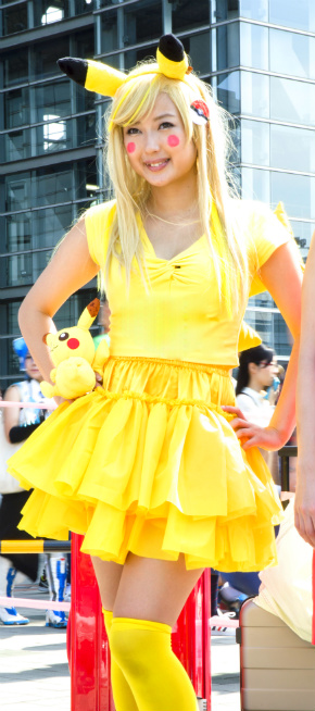 小倉遥さんのピカチュウ