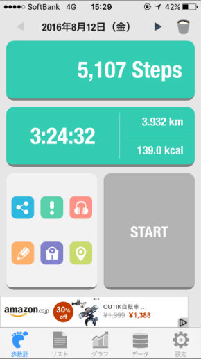 コミケで歩数計を使ってみた