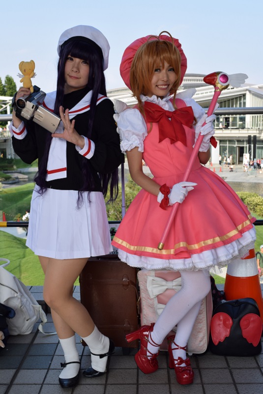 「カードキャプターさくら」さくらちゃんと知世ちゃん