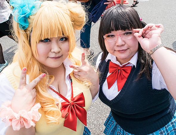 おしえてギャル子ちゃんのギャル子と肉子