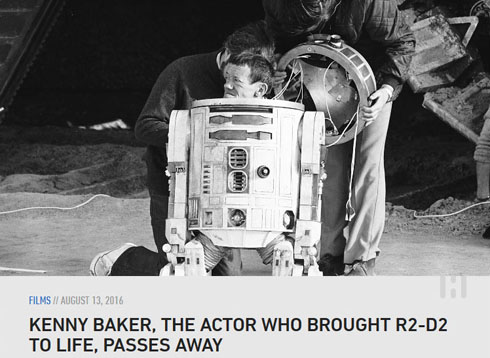 SWのR2-D2役ケニー・ベイカーさん死去 享年81歳 | ねとらぼ