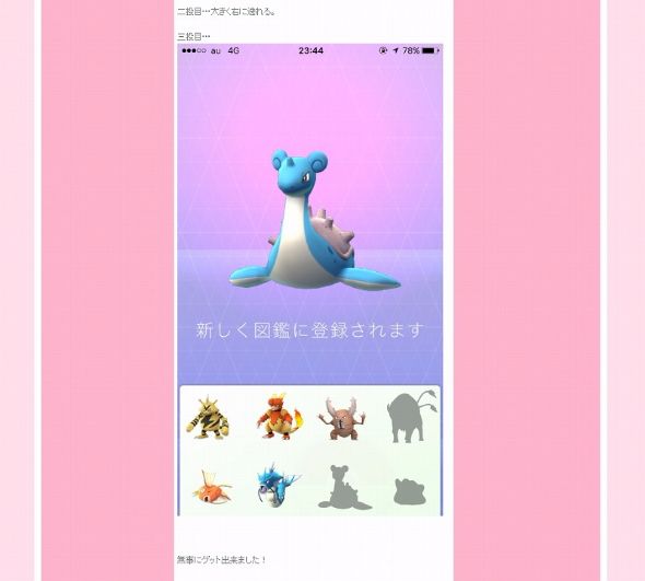 成田童夢　ポケモン