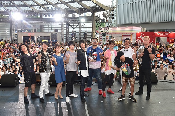 テレビ朝日 「テレビ朝日・六本木ヒルズ 夏祭り SUMMER STATION」湘南乃風ライブ