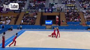 鹿児島実業男子新体操部 2016 インターハイ ライザップ とにかく明るい安村