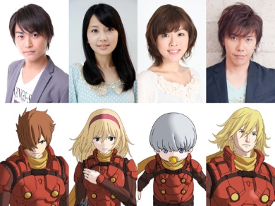 009役に河本啓佑さん、003役に種田梨沙さん、001役に福圓美里さん、002役に佐藤拓也さん
