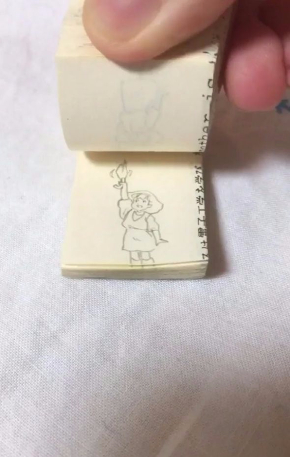 パラパラ漫画 ベテランアニメーター 父