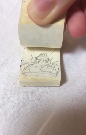 パラパラ漫画 ベテランアニメーター 父