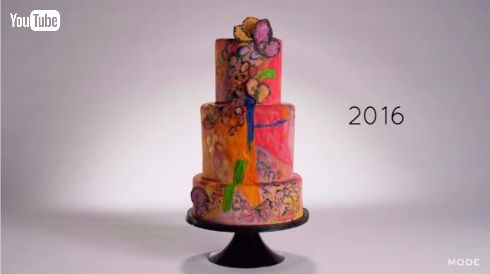 ウェディングケーキ 100年 動画